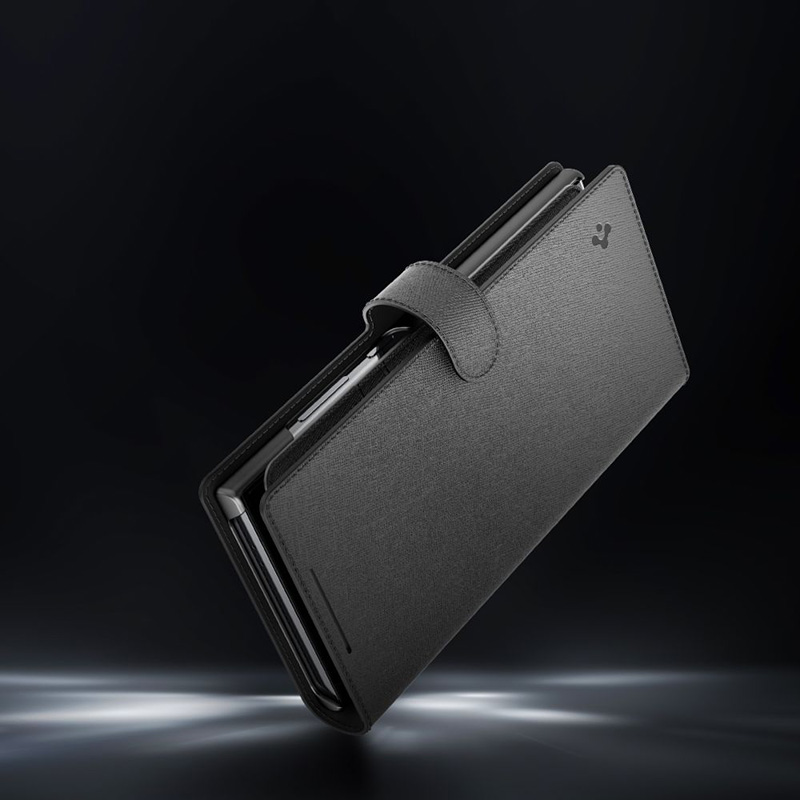 Spigen Wallet S Plus - Etui do Samsung Galaxy S24 Ultra (Czarny)