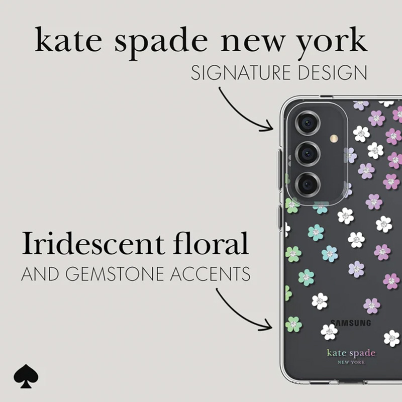 Kate Spade New York Protective Case - Etui Samsung Galaxy S24 (Scattered Flowers)