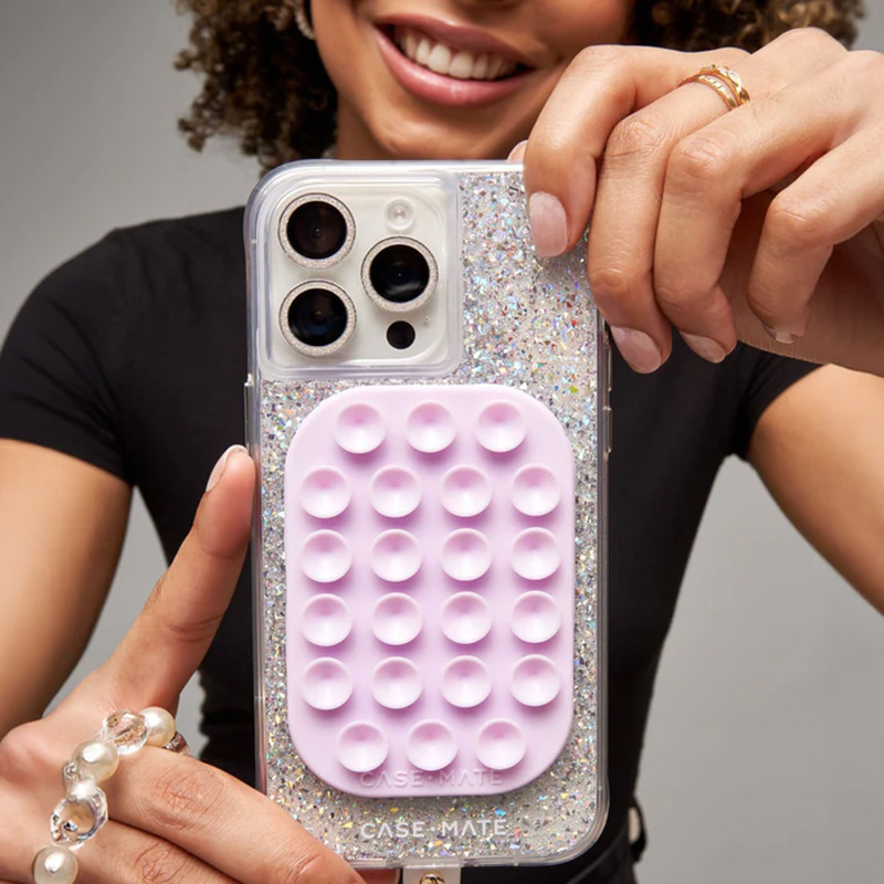 Case-Mate Stick It! Suction Phone Mount - Uchwyt MagSafe z przyssawką (Stardust)