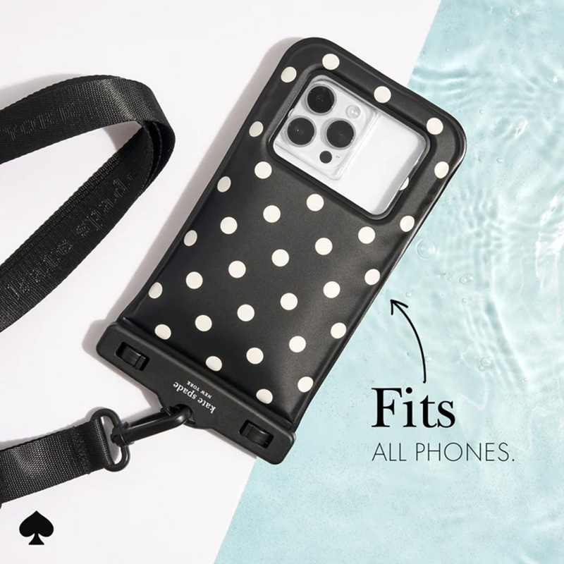 Kate Spade New York Waterproof Floating Pouch - Etui wodoodporne do smartfonów do 6.7" (Picture Dot)