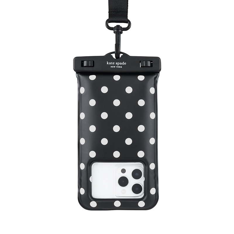 Kate Spade New York Waterproof Floating Pouch - Etui wodoodporne do smartfonów do 6.7" (Picture Dot)