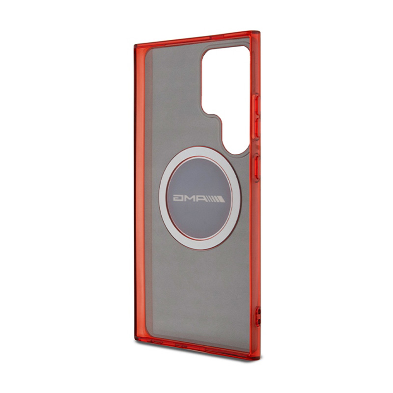AMG Transparent Bicolor MagSafe - Etui Samsung Galaxy S24 Ultra (czarny)