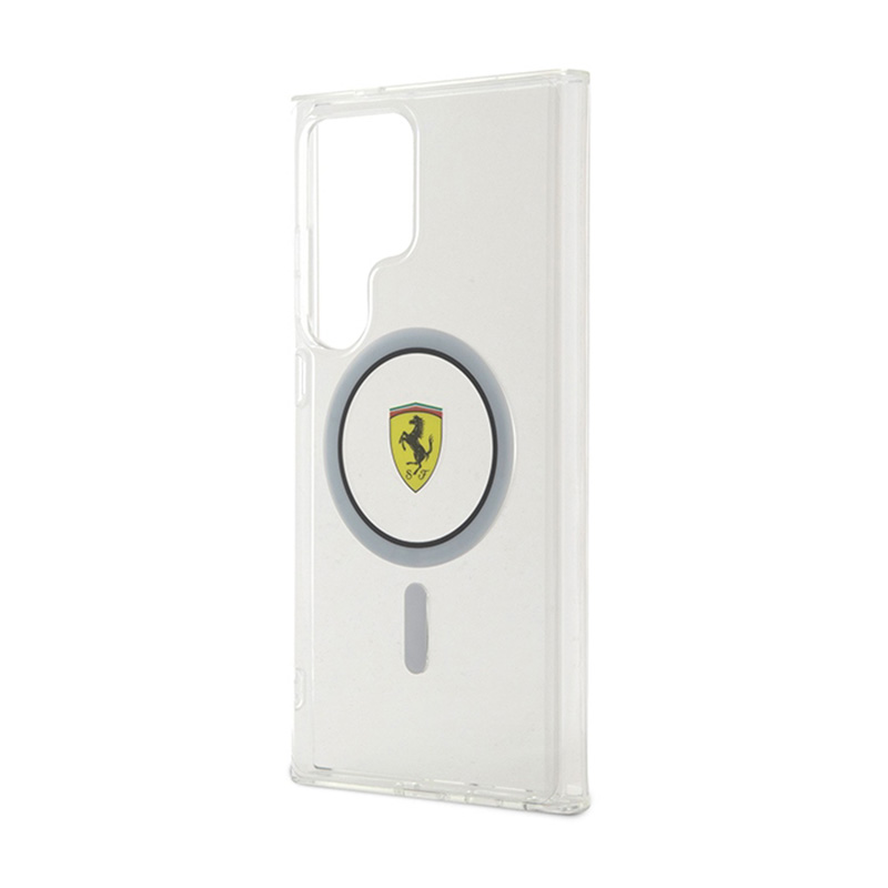 Ferrari IML Transp Inner Circle Line MagSafe - Etui Samsung Galaxy S24 Ultra (przezroczysty)