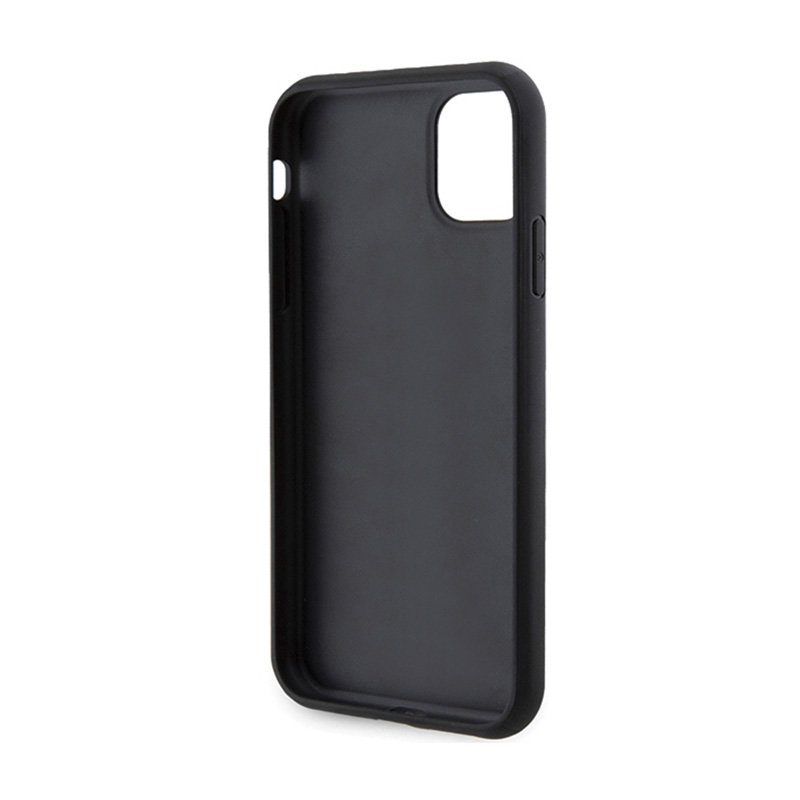 Guess 4G Triangle Metal Logo - Etui iPhone 11 (czarny)