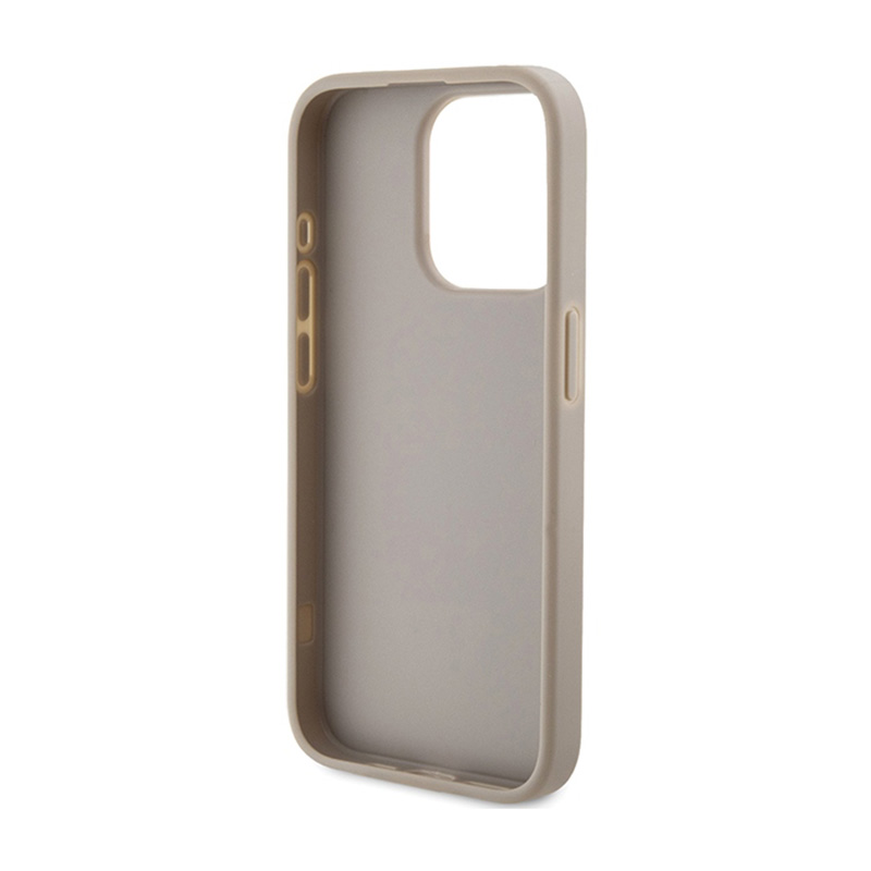 Guess 4G Triangle Metal Logo - Etui iPhone 15 Pro Max (biały)