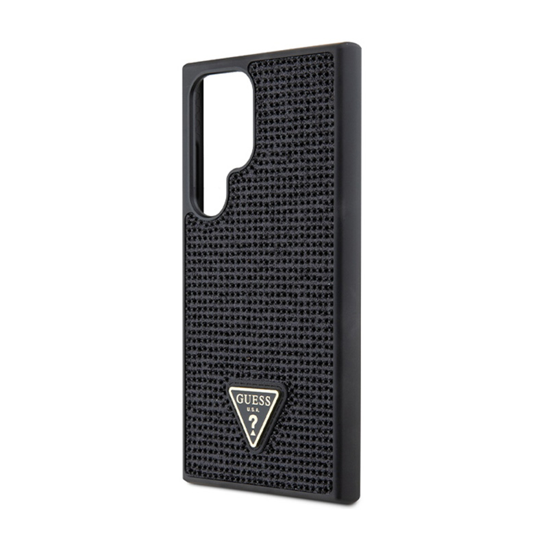 Guess Rhinestone Triangle - Etui Samsung Galaxy S24 Ultra (czarny)