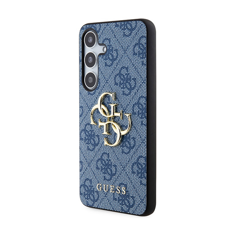 Guess 4G Big Metal Logo - Etui Samsung Galaxy S24 (niebieski)