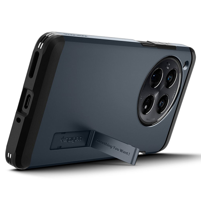 Spigen Tough Armor - Etui do OnePlus 12 (Metal Slate)