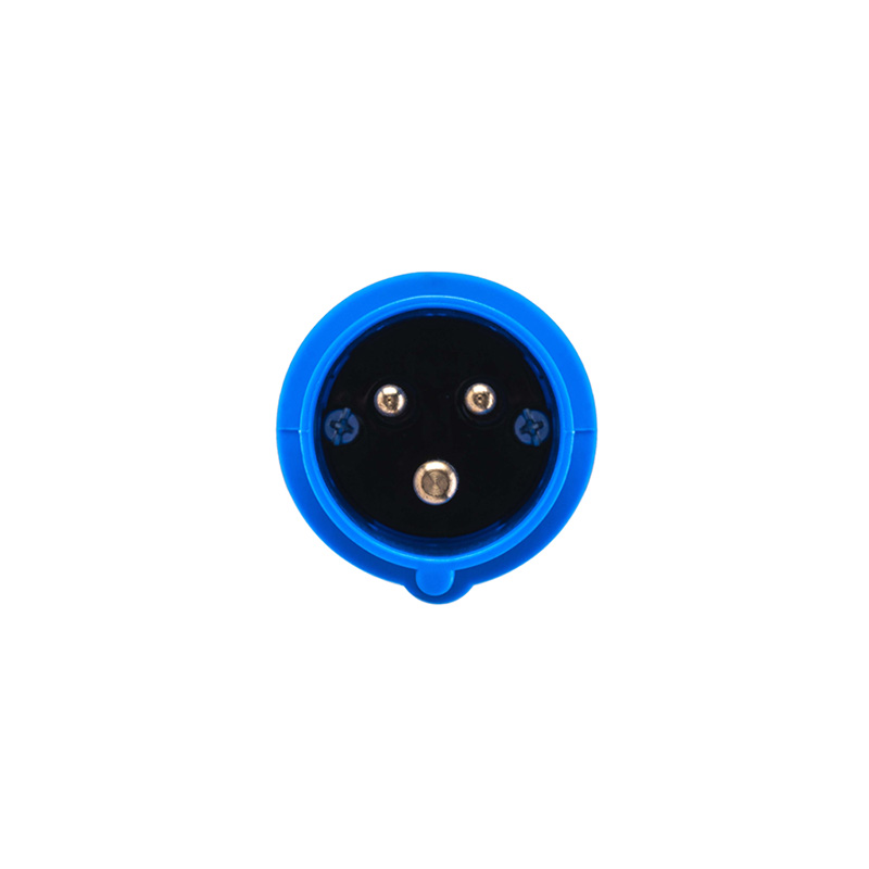 Green Cell - Przejściówka Adapter Siłowy Niebieski CEE 16A 230V 3P do Czerwonego CEE 16A 400V 5P