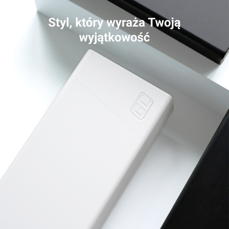 Green Cell PowerPlay20s - Power Bank 20000 mAh z szybkim ładowaniem USB-A QuickCharge 3.0 oraz 2x USB-C Power Delivery 22.5W (czarny)