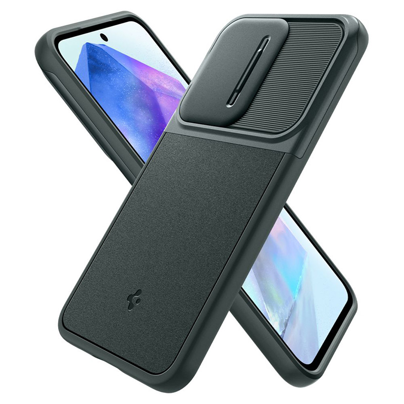 Spigen Optik Armor - Etui do Samsung Galaxy A55 5G (Abyss Green)