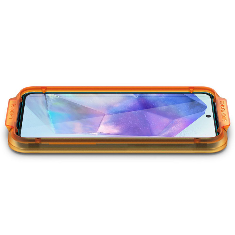 Spigen Alm Glas.TR 2-Pack - Szkło hartowane do Samsung Galaxy A55 5G (2 szt.) (Przezroczysty)