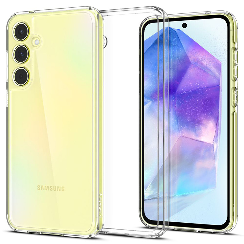 Spigen Ultra Hybrid - Etui do Samsung Galaxy A55 5G (Przezroczysty)