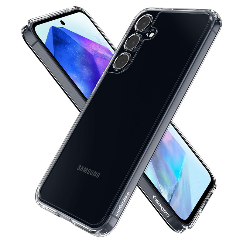 Spigen Ultra Hybrid - Etui do Samsung Galaxy A55 5G (Przezroczysty)