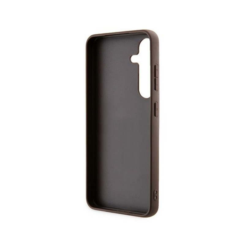 Guess 4G Metal Gold Logo - Etui Samsung Galaxy S24 (brązowy)