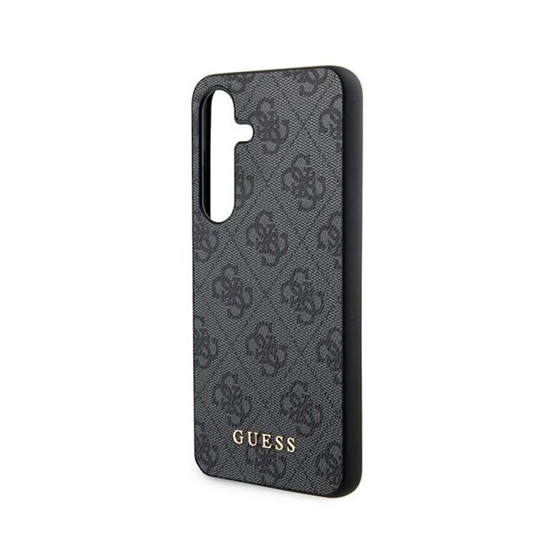 Guess 4G Metal Gold Logo - Etui Samsung Galaxy S24 (czarny)
