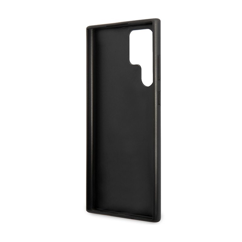 Guess 4G Metal Gold Logo - Etui Samsung Galaxy S24 Ultra (czarny)