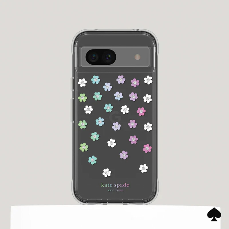 Kate Spade New York Protective Case - Etui Google Pixel 8A (Scattered Flowers)
