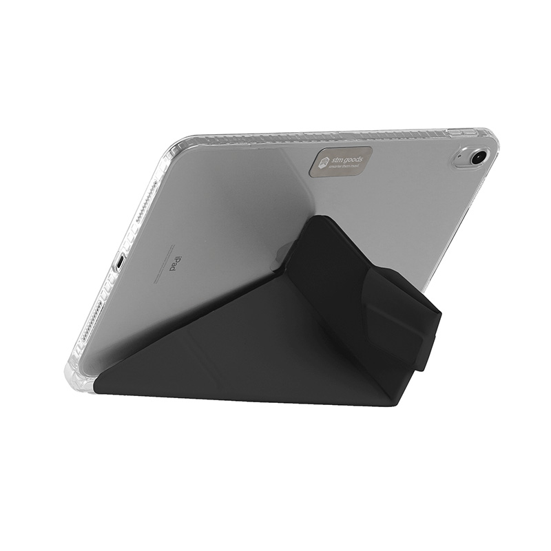 STM OPP – Etui origami iPad 11" (2025) / 10.9" (2022) (czarny)