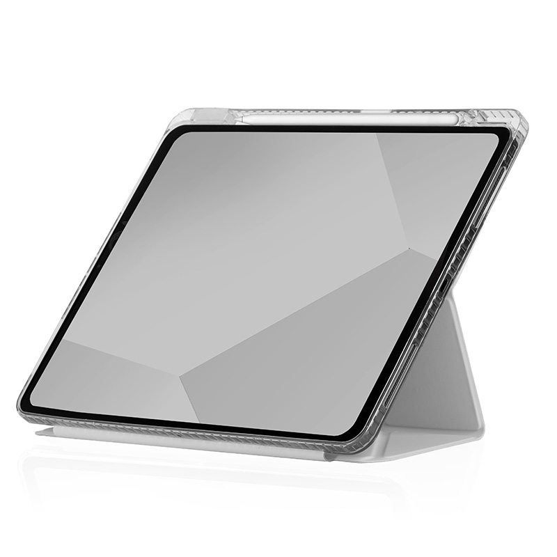 STM OPP – Etui origami iPad Air 13" M3 (2025) / M2 (2024) (szary)