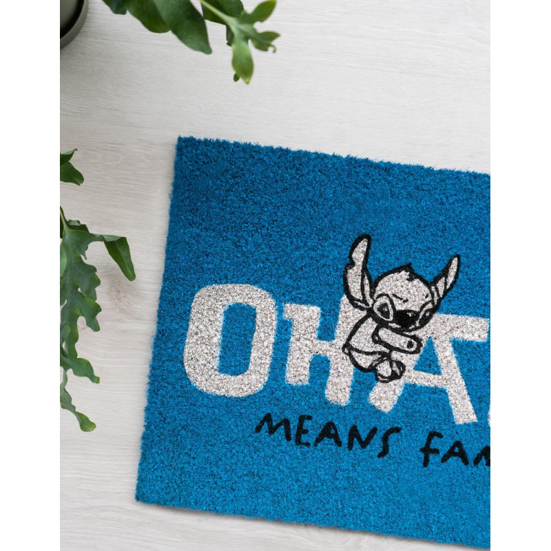 Disney Stitch - Wycieraczka (40 x 60 cm) (niebieski)