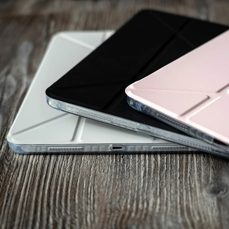 STM OPP – Etui origami iPad 11" (2025) / 10.9" (2022) (czarny)