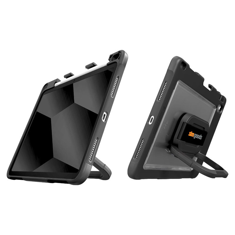 STM Dux Swivel - Etui pancerne iPad 11" (2025) / 10.9" (2022) (czarny)