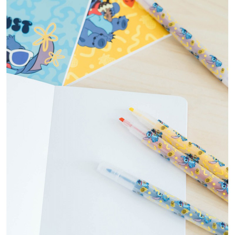 Disney Stitch - Zestaw przyborów szkolnych z kolekcji Tropical