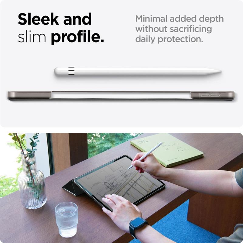 Spigen Smart Fold - Etui do iPad Air 13" M3 (2025) / M2 (2024) (Black)