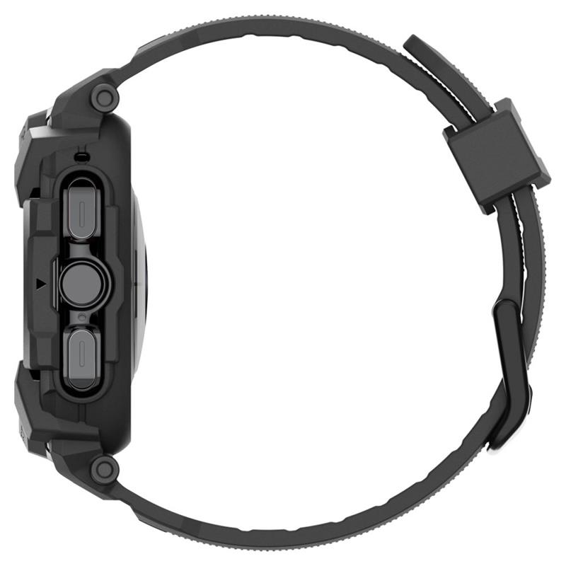 Spigen Rugged Armor Pro - Pasek + etui do Samsung Galaxy Watch Ultra 47 mm (Matte Black)
