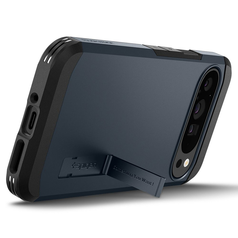 Spigen Tough Armor - Etui do Google Pixel 9 Pro XL (Metal Slate)