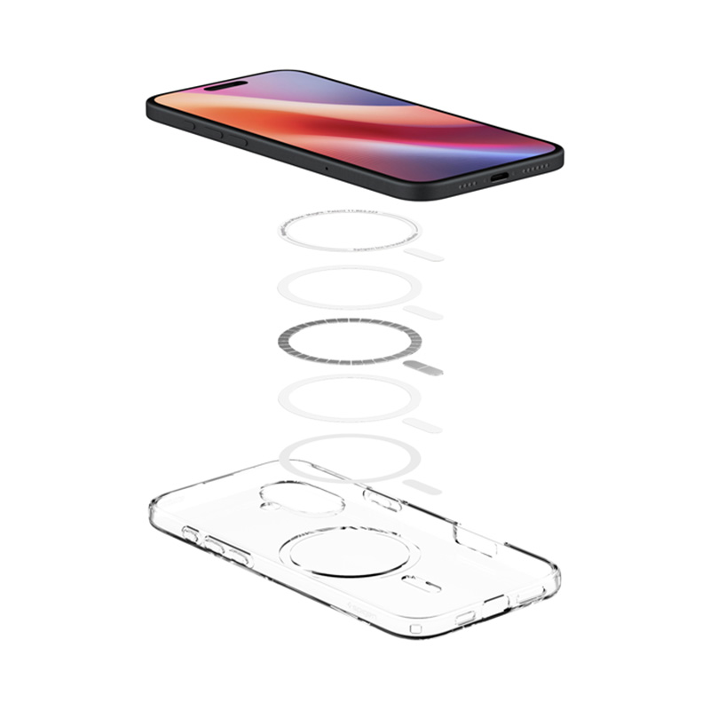 Spigen Liquid Crystal Mag MagSafe - Etui do iPhone 16 (Przezroczysty)