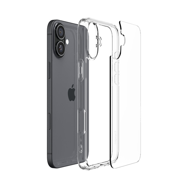 Spigen Ultra Hybrid - Etui do iPhone 16 (Przezroczysty)