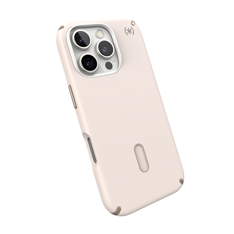 Speck Presidio2 Pro ClickLock & MagSafe - Etui iPhone 16 Pro (Bleached Bone / Heirloom Gold / Hazel Brown)