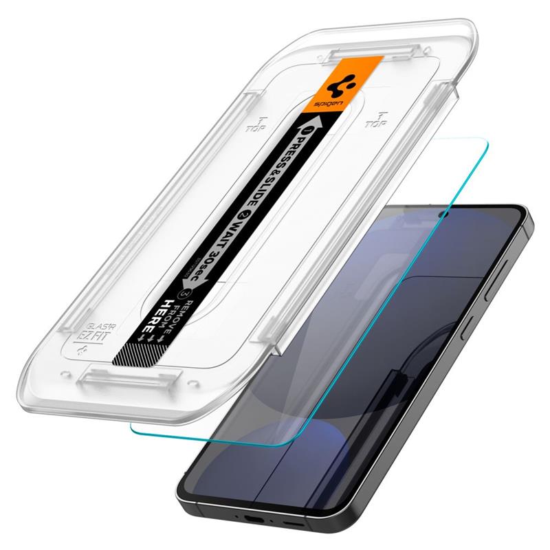 Spigen GLAS.TR EZ FIT 2-Pack - Szkło hartowane do Samsung Galaxy A56 5G / S24 FE (2 sztuki)