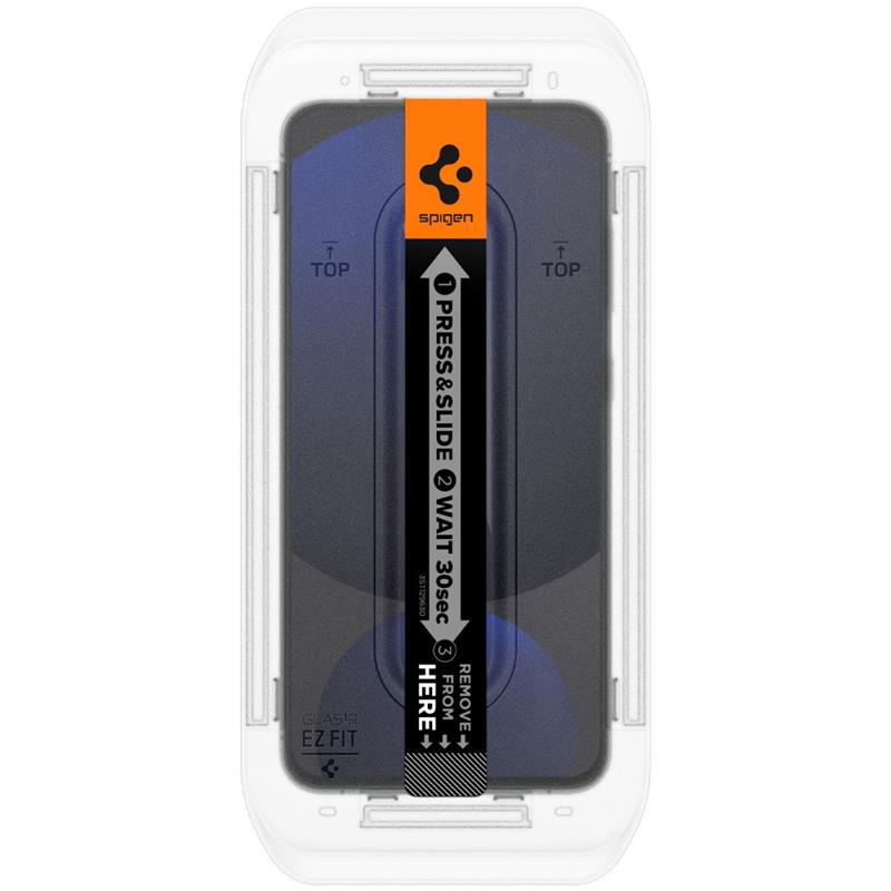 Spigen GLAS.TR EZ FIT 2-Pack - Szkło hartowane do Samsung Galaxy A56 5G / S24 FE (2 sztuki)
