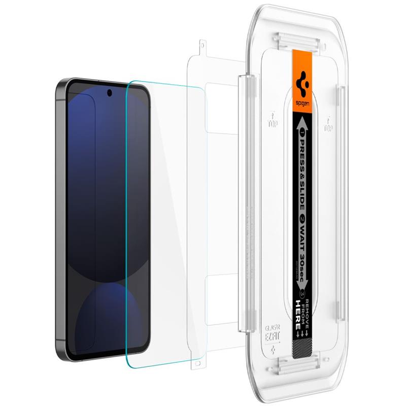 Spigen GLAS.TR EZ FIT 2-Pack - Szkło hartowane do Samsung Galaxy A56 5G / S24 FE (2 sztuki)