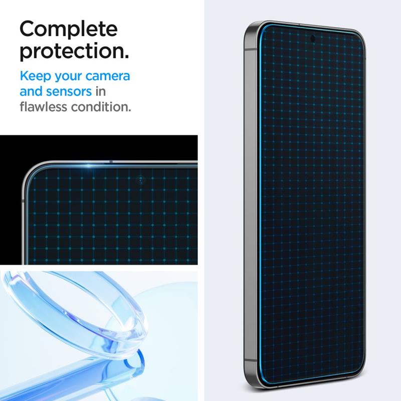Spigen GLAS.TR EZ FIT 2-Pack - Szkło hartowane do Samsung Galaxy A56 5G / S24 FE (2 sztuki)
