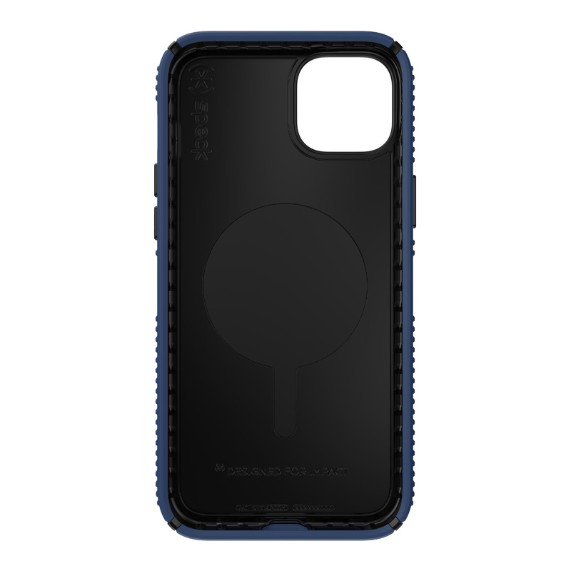 Speck Presidio2 Grip Magsafe - Etui iPhone 15 Plus / iPhone 14 Plus (Coastal Blue / Black / White)