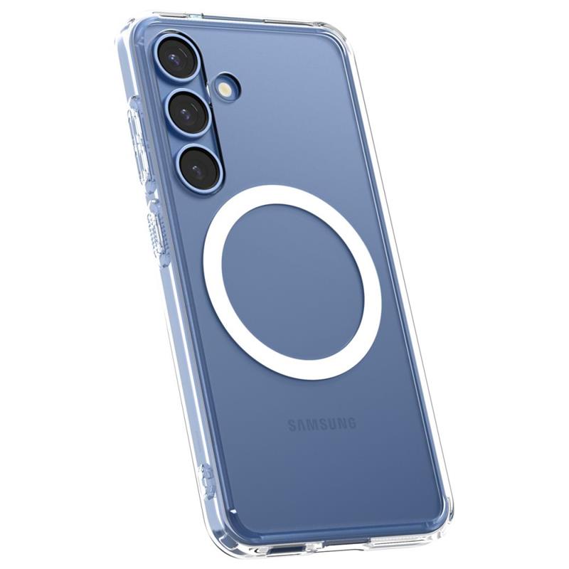 Spigen Ultra Hybrid Mag MagSafe - Etui do Samsung Galaxy S25+ (Clear White)