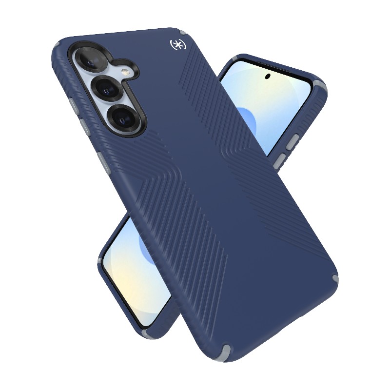 Speck Presidio2 Grip Magnet - Etui Samsung Galaxy S25+ / 24+ MagSafe (Coastal Blue/Dust Grey/White)