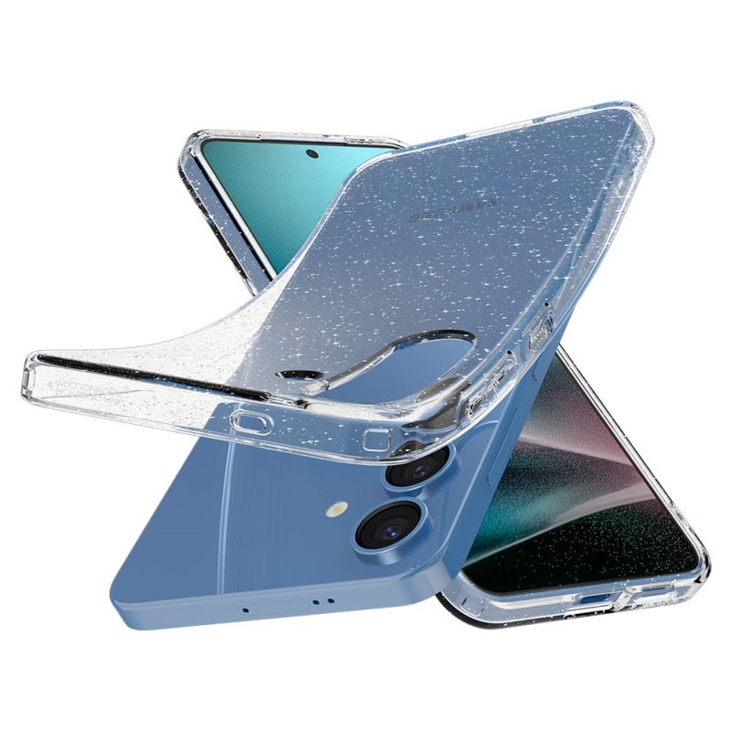 Spigen Liquid Crystal Glitter - Etui do Samsung Galaxy S25 (Przezroczysty)