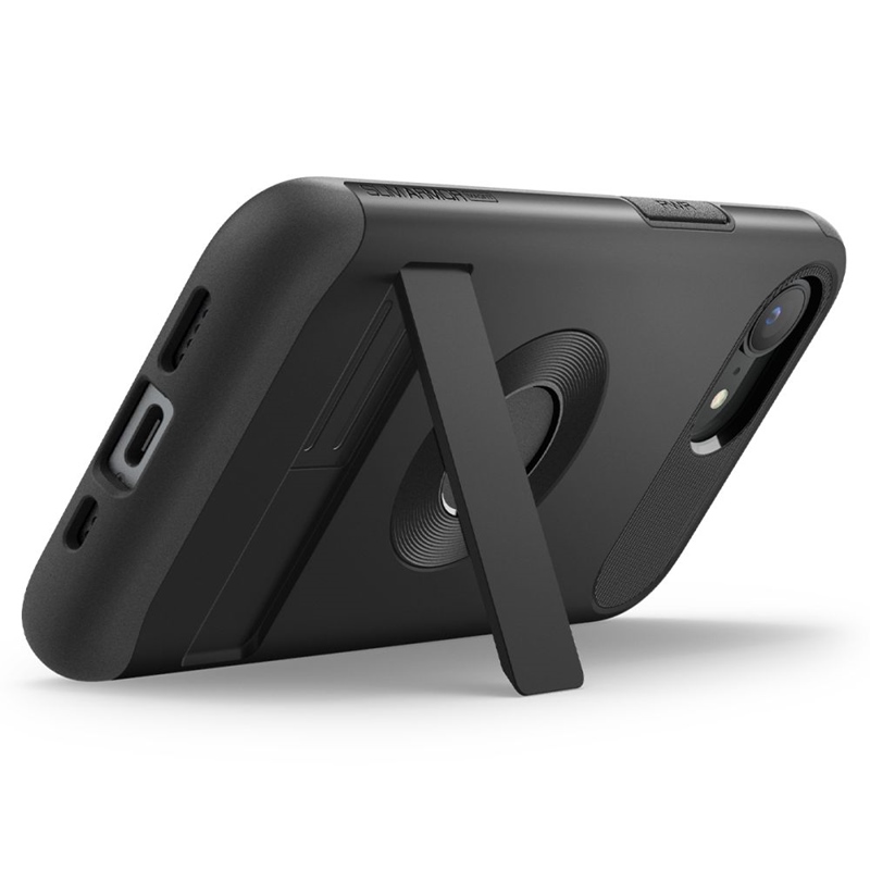 Spigen Slim Armor Mag MagSafe - Etui do iPhone 16e (Czarny)