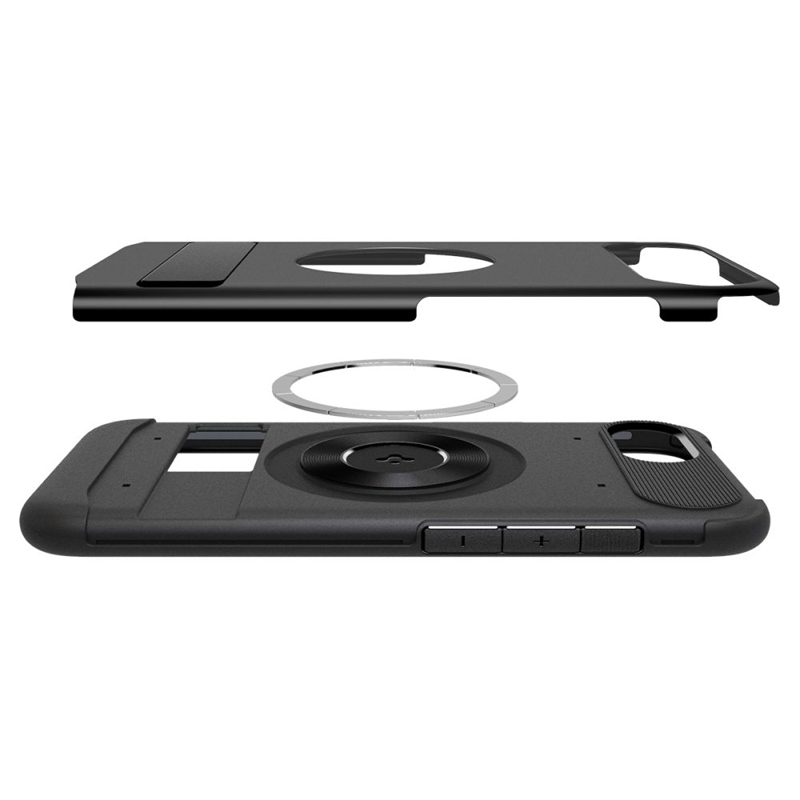 Spigen Slim Armor Mag MagSafe - Etui do iPhone 16e (Czarny)