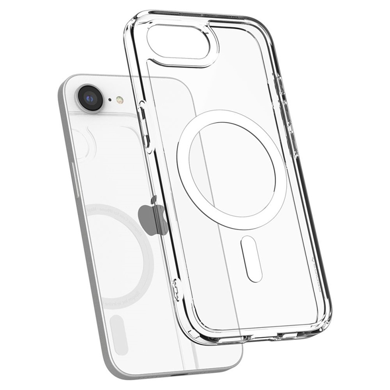 Spigen Ultra Hybrid Mag MagSafe - Etui do iPhone 16e (White)