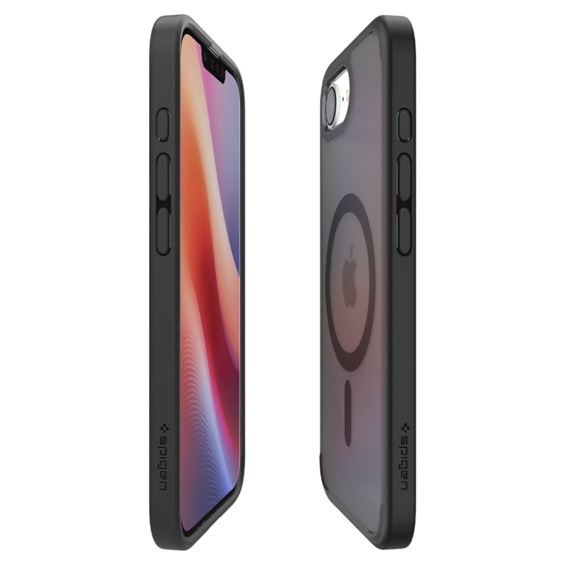 Spigen Ultra Hybrid Mag MagSafe - Etui do iPhone 16e (Frost Black)