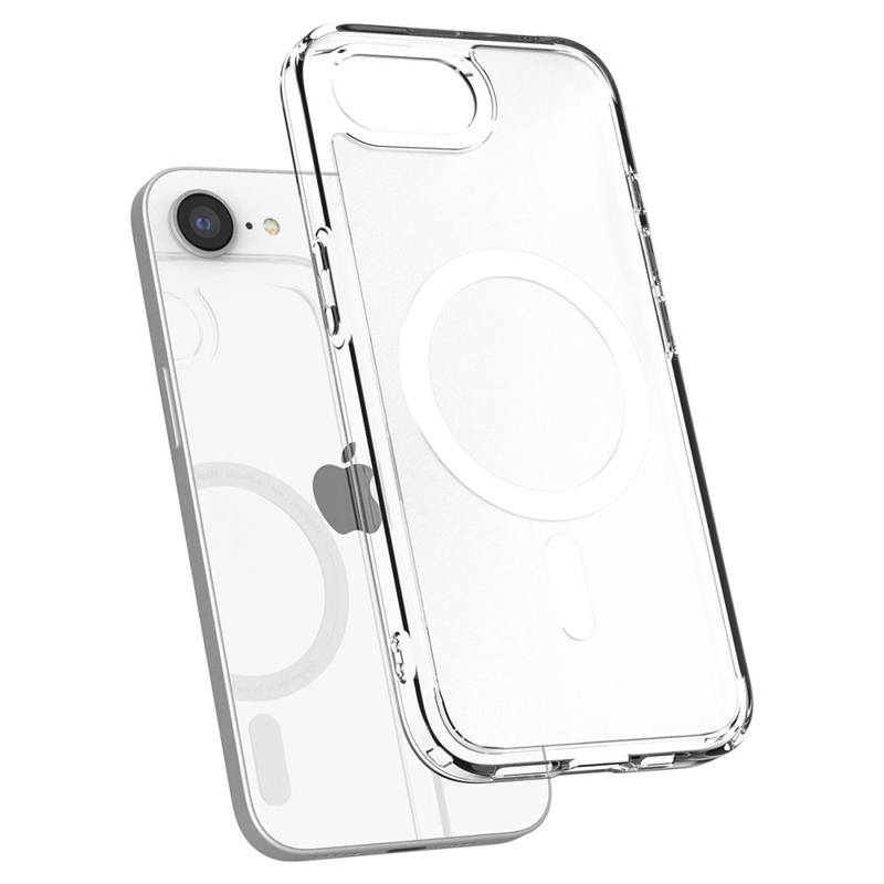 Spigen Ultra Hybrid Mag MagSafe - Etui do iPhone 16e (Frost White)