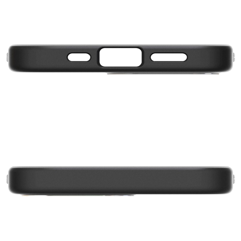 Spigen Enzo Aramid Mag MagSafe - Etui do iPhone 16e (Czarny)