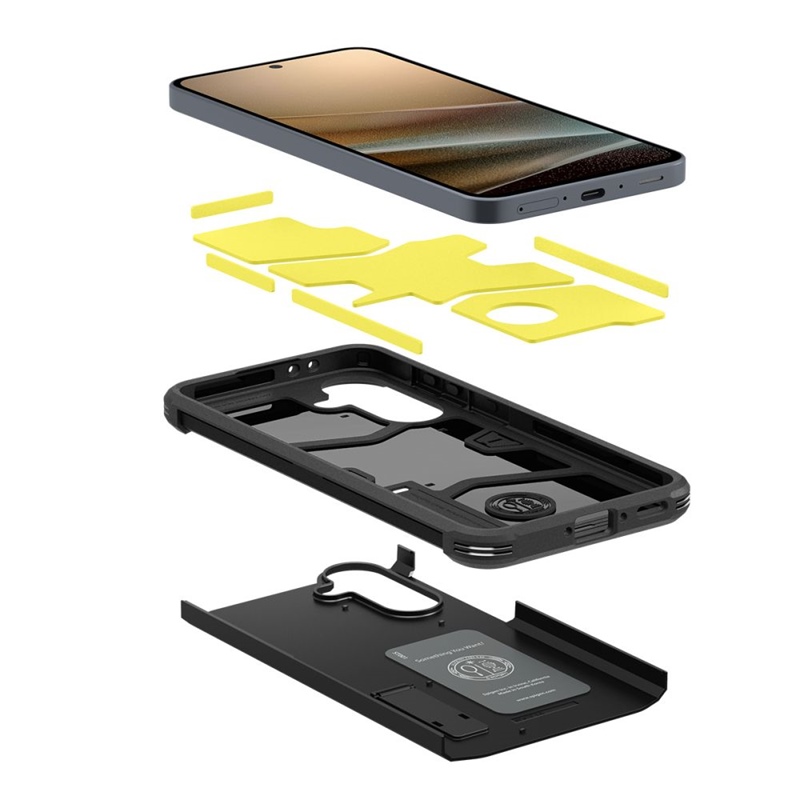 Spigen Tough Armor - Etui do Samsung Galaxy A36 5G (Czarny)
