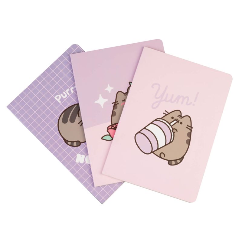 Pusheen - Zestaw zeszytów A5 z kolekcji Moments 3 szt.